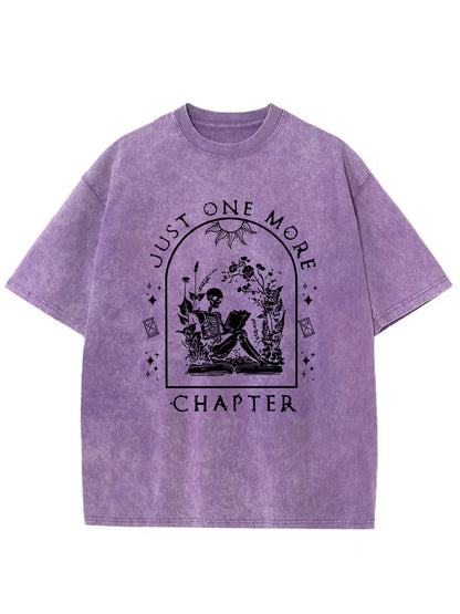 One More Chapter Washed Book T-Shirt