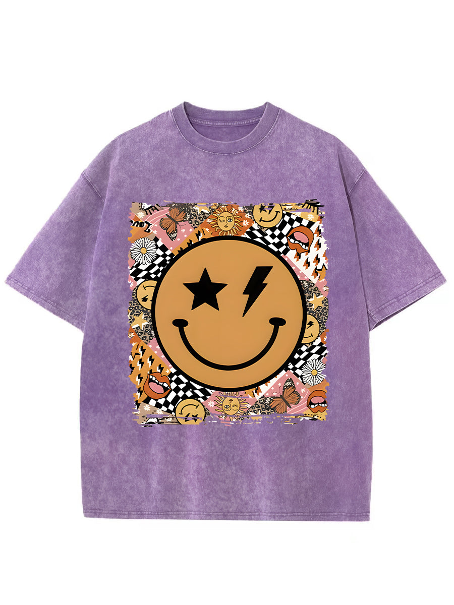 Vintage Smile Washed T-Shirt