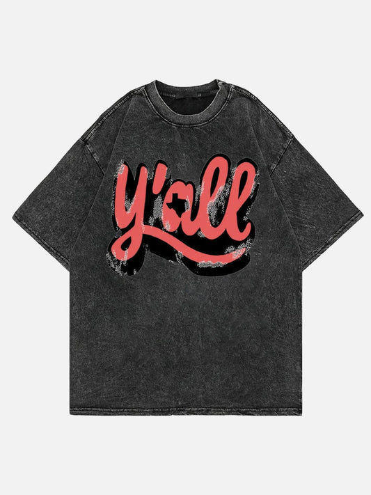 Yall Washed Tee