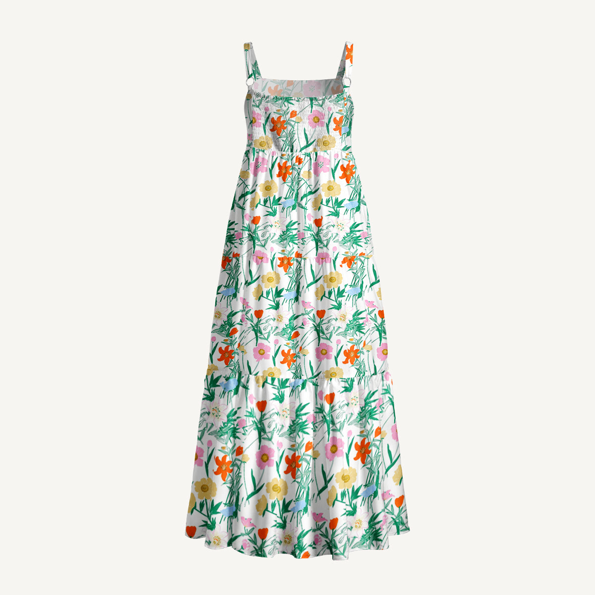 Lily & Poppy Days Print Wide Straps Maxi Dress With Pockets