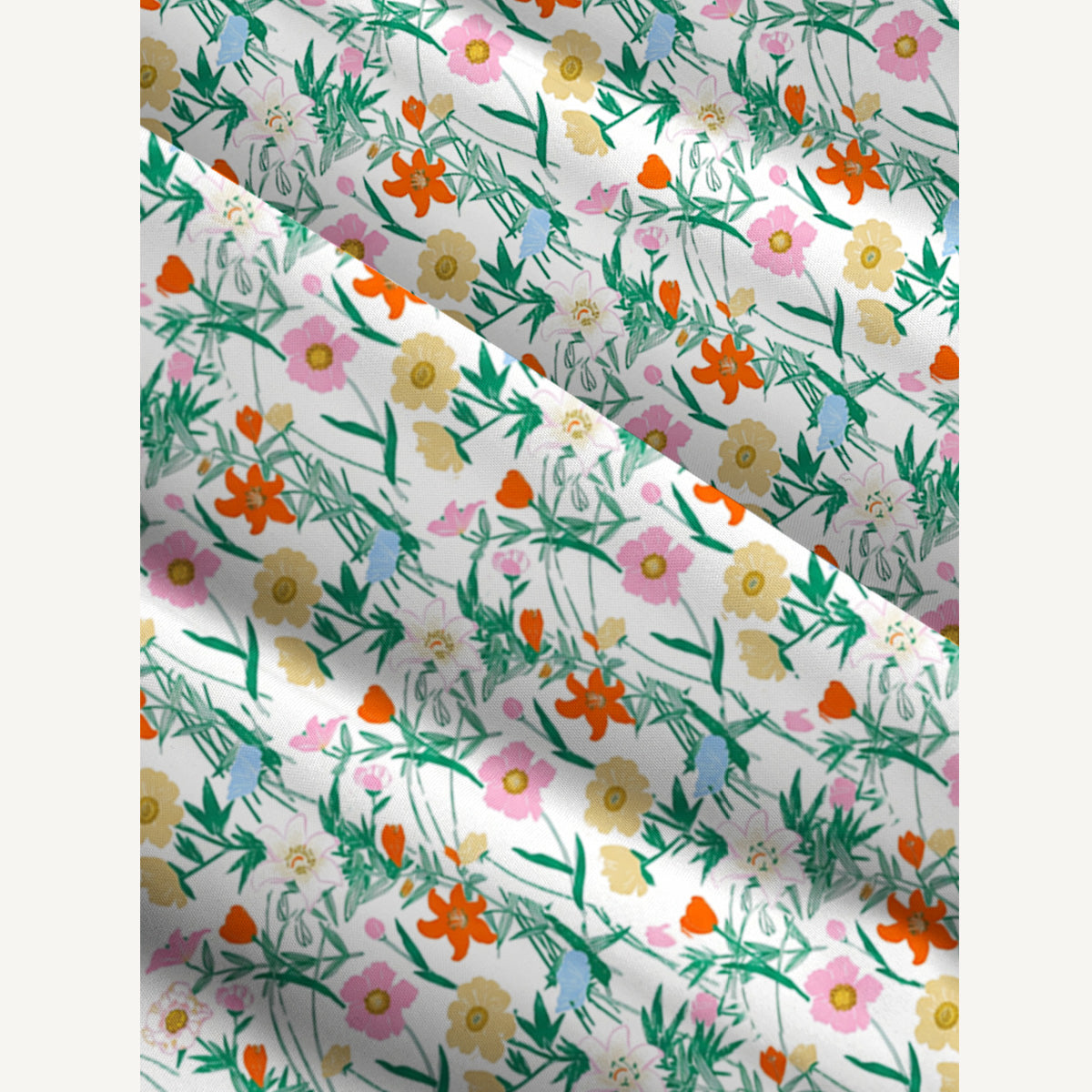 Lily & Poppy Days Print Wide Straps Maxi Dress With Pockets