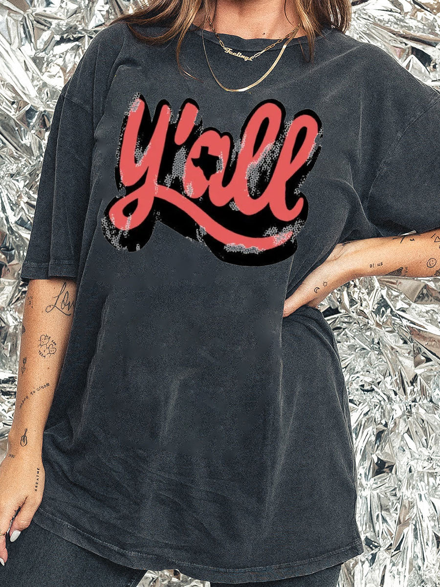 Yall Washed Tee