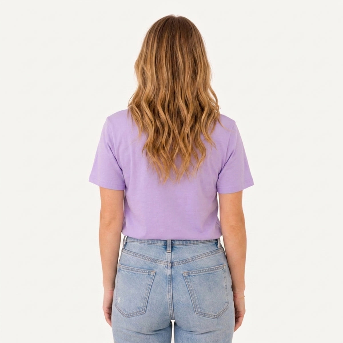 Spread Kindness Wildflowers Print Crew Neck Cotton Tee