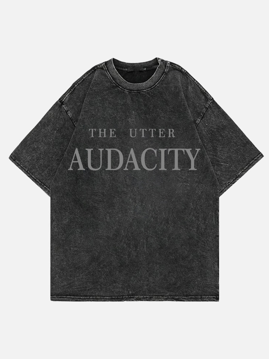 The Utter Audacity Washed Tee
