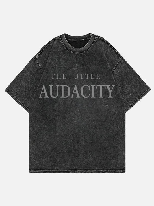 The Utter Audacity Washed Tee