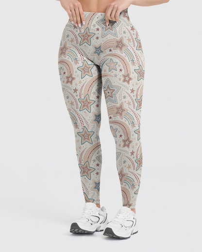 Vintage Star Curves Leggings