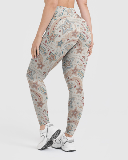 Vintage Star Curves Leggings