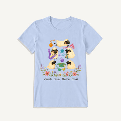 Woolly Meadow Craft Garden Print Crew Neck Cotton Tee