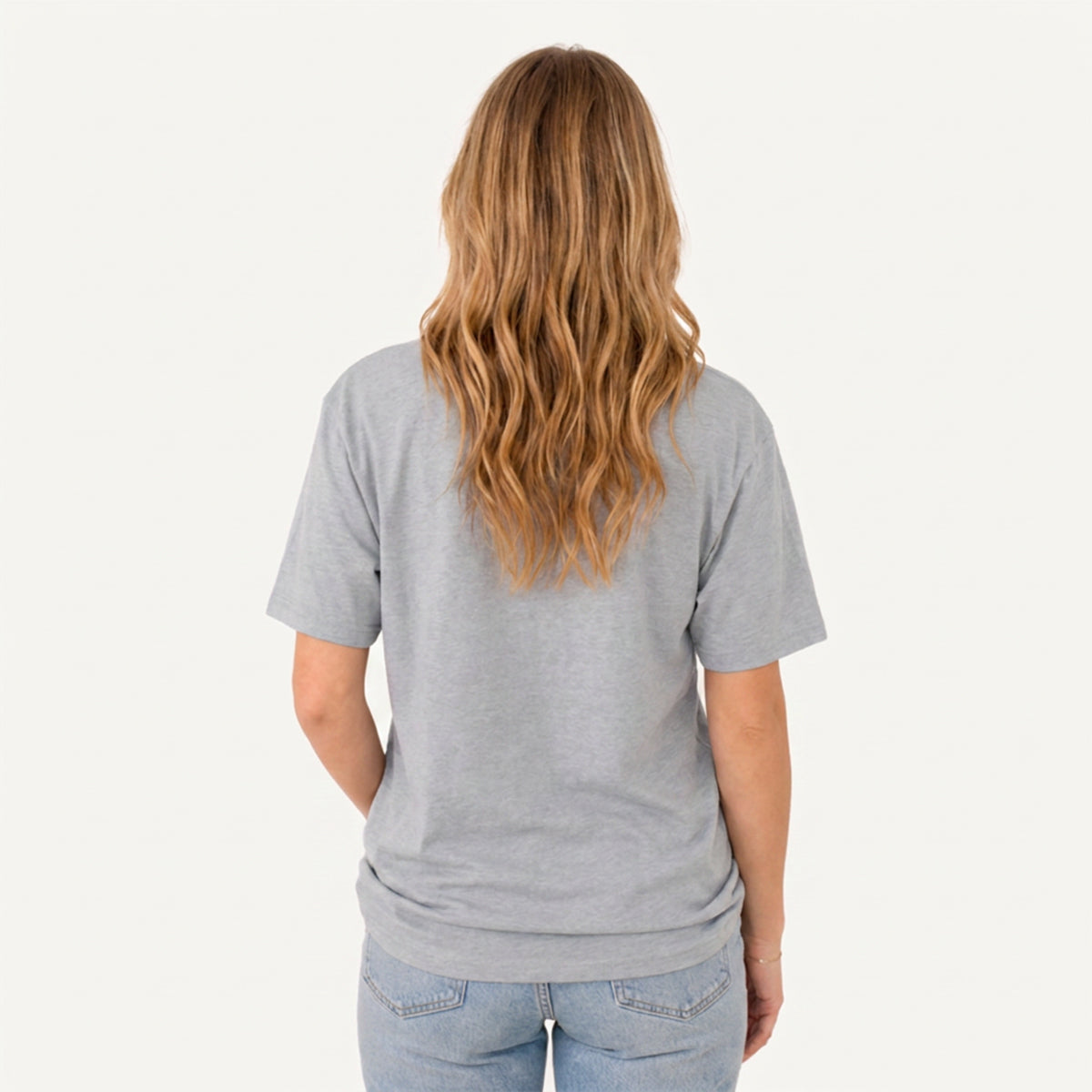 Country Morning Hen and Chicks Print Crew Neck Cotton Tee