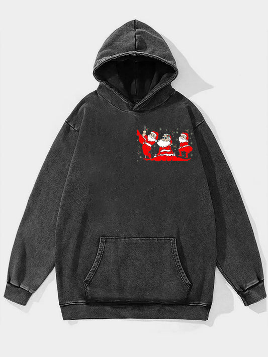 There Is Some Ho'S In This House Washed Hoodie