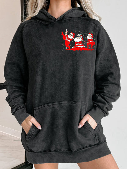 There Is Some Ho'S In This House Washed Hoodie