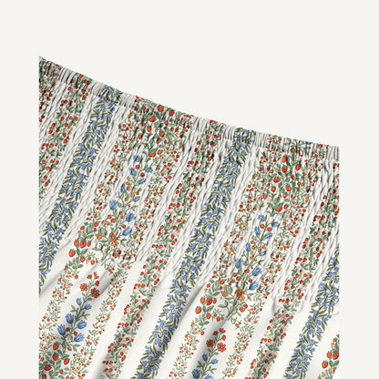 Strawberry Vine Tales Print Convertible Maxi Skirt & Strapless Dress