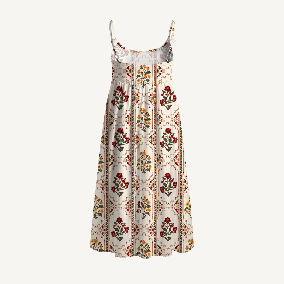 Velvet Carnation Spaghetti Strap Mini Dress