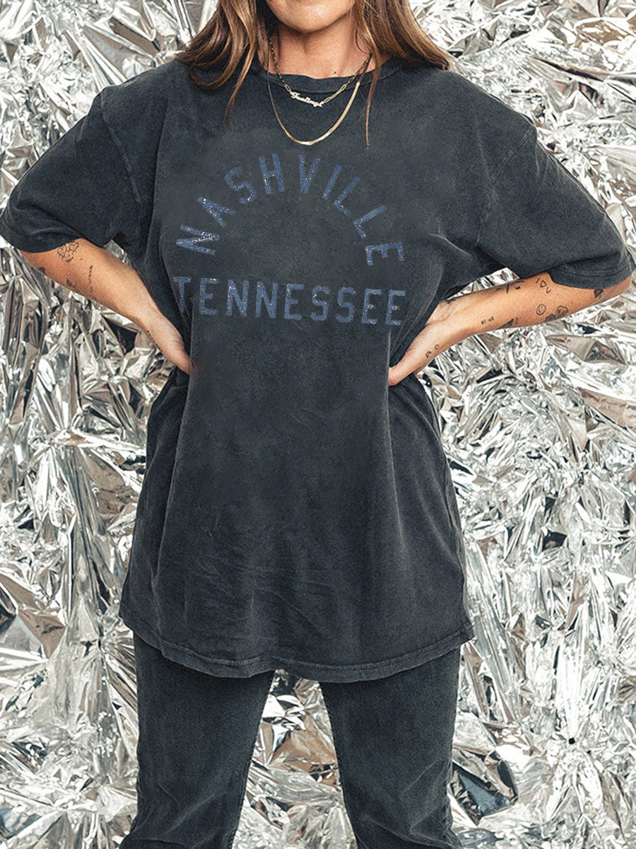 Nashville, Tennessee Washed Tee