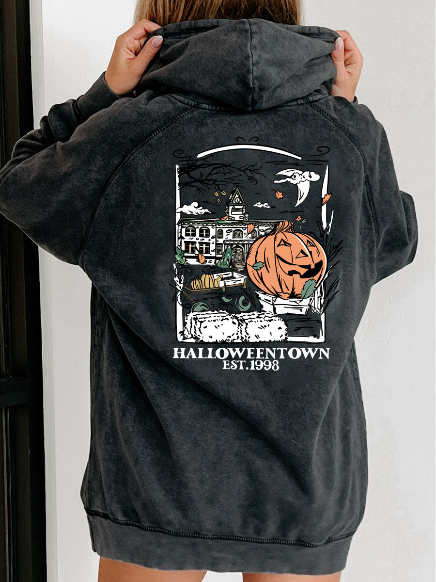 Halloweentown University Washed Hoodie