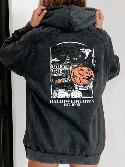 Halloweentown University Washed Hoodie