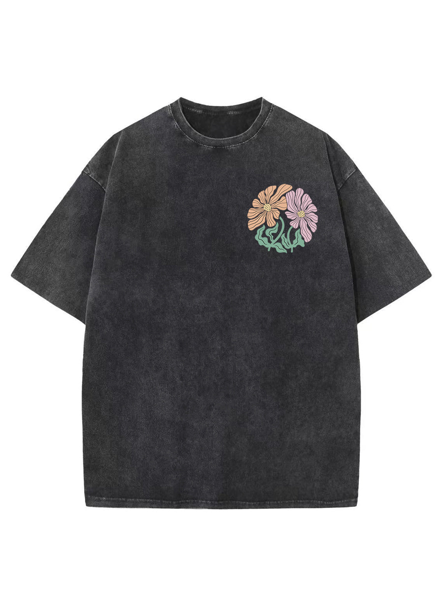 Vintage Boho Christian Washed T-Shirt