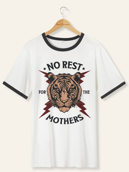 Vintage Vintage No Rest For The Mothers Ringer Tee