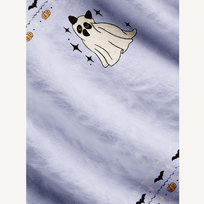 Halloween Cats Forever Print Halloween Ugly Cardigan Sweaters