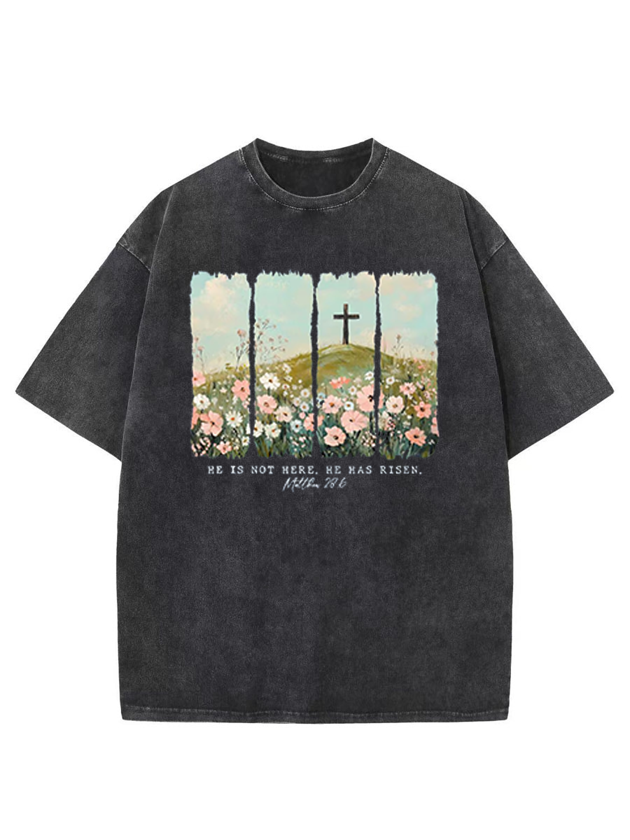 Vintage Jesus Easter Washed T-Shirt