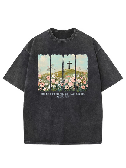 Vintage Jesus Easter Washed T-Shirt