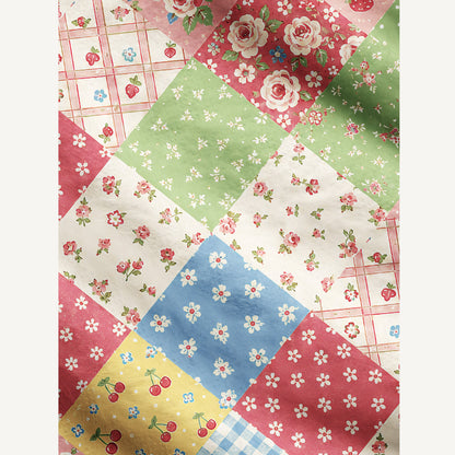 Sweet Memory Quilt Print Halloween Ugly Cardigan Sweaters