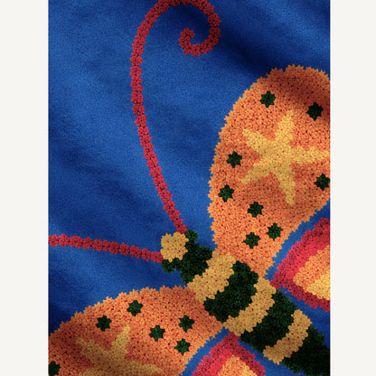 Starlit Butterfly Bloom Print Ugly Cardigan Sweaters