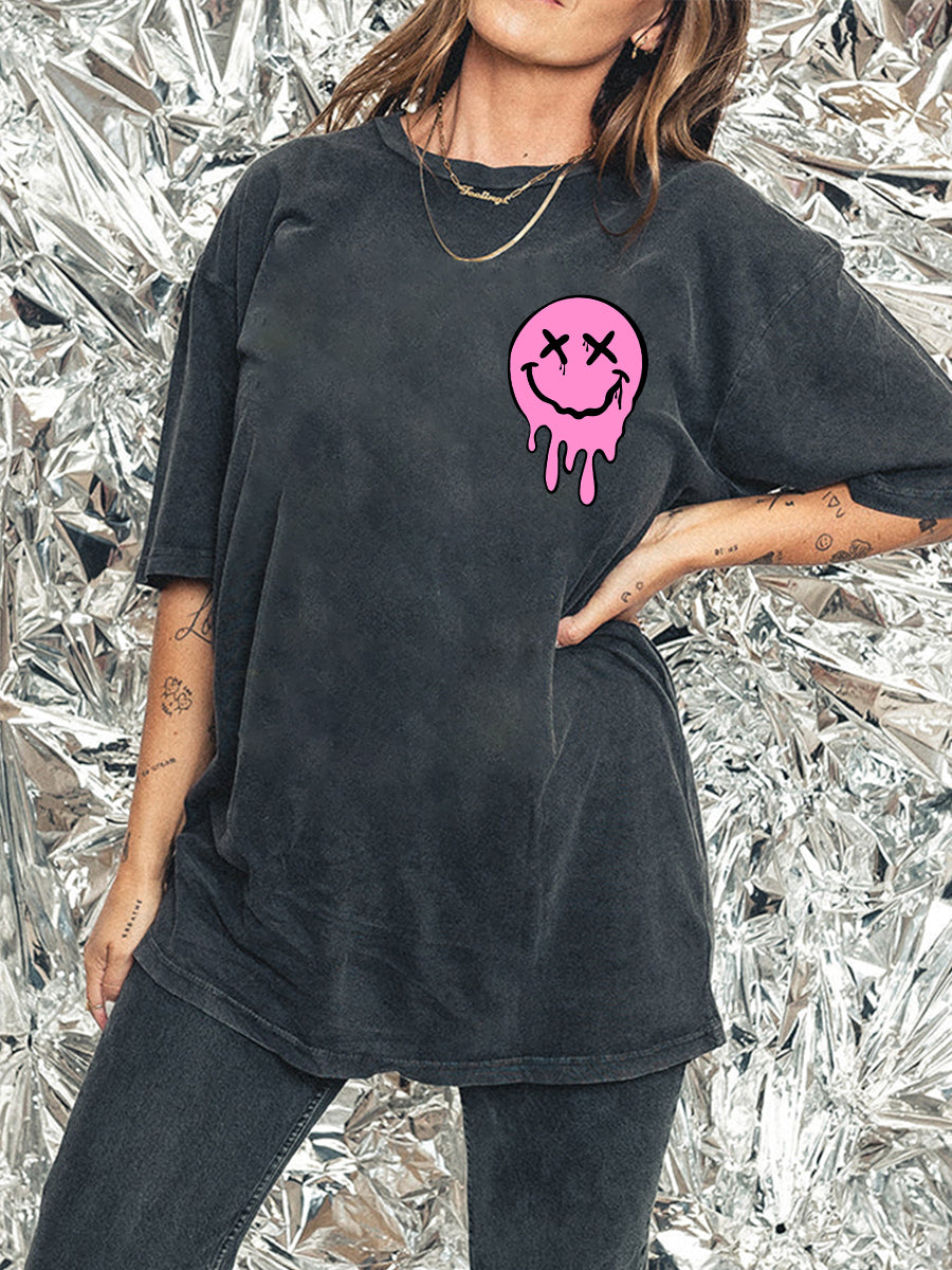 Vintage It'S Fine Washed T-Shirt