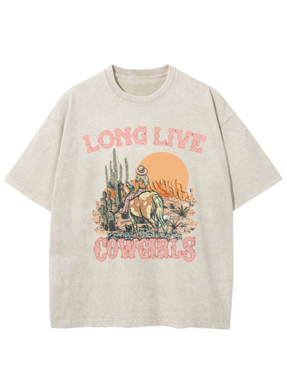 Vintage Western Sublimations Washed T-Shirt