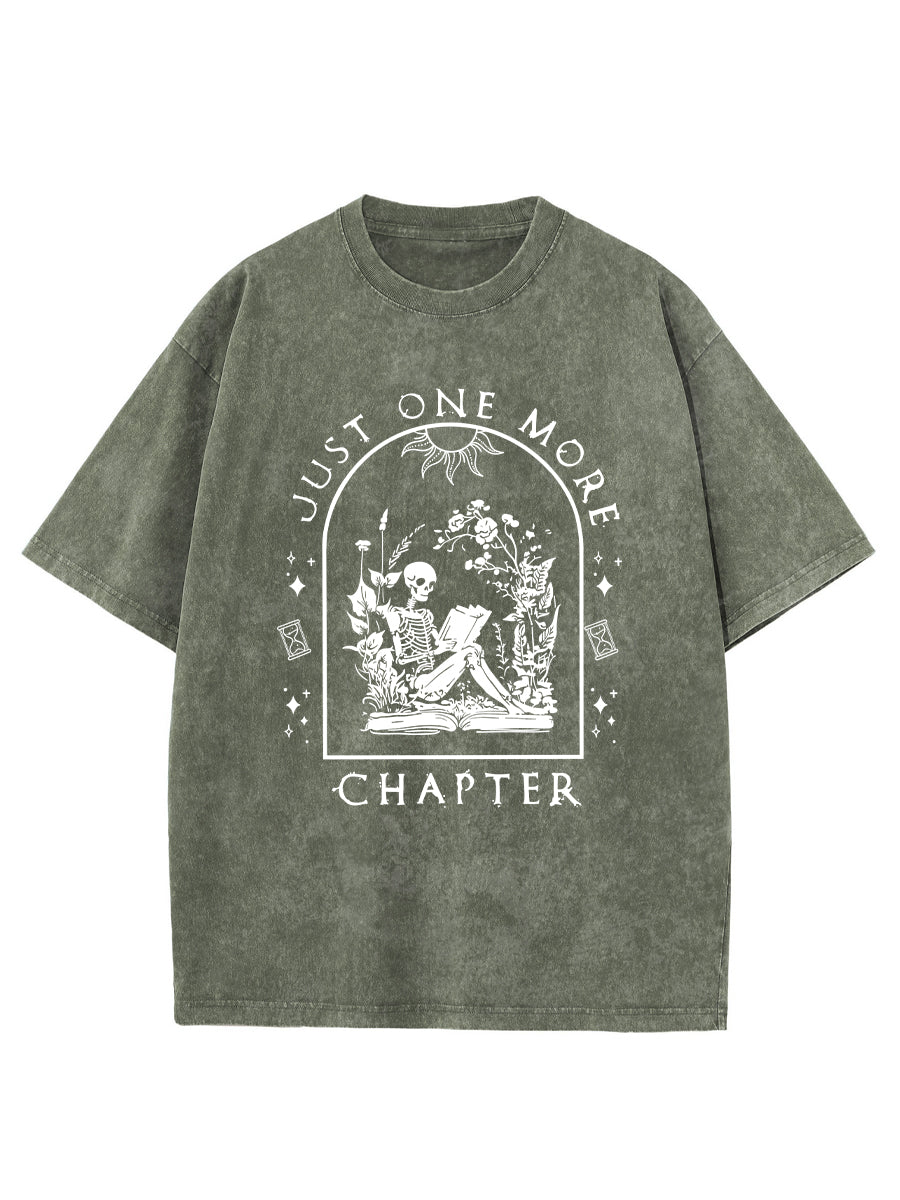 One More Chapter Washed Book T-Shirt