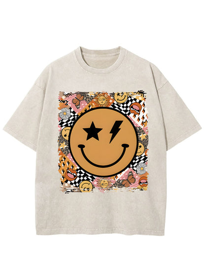 Vintage Smile Washed T-Shirt