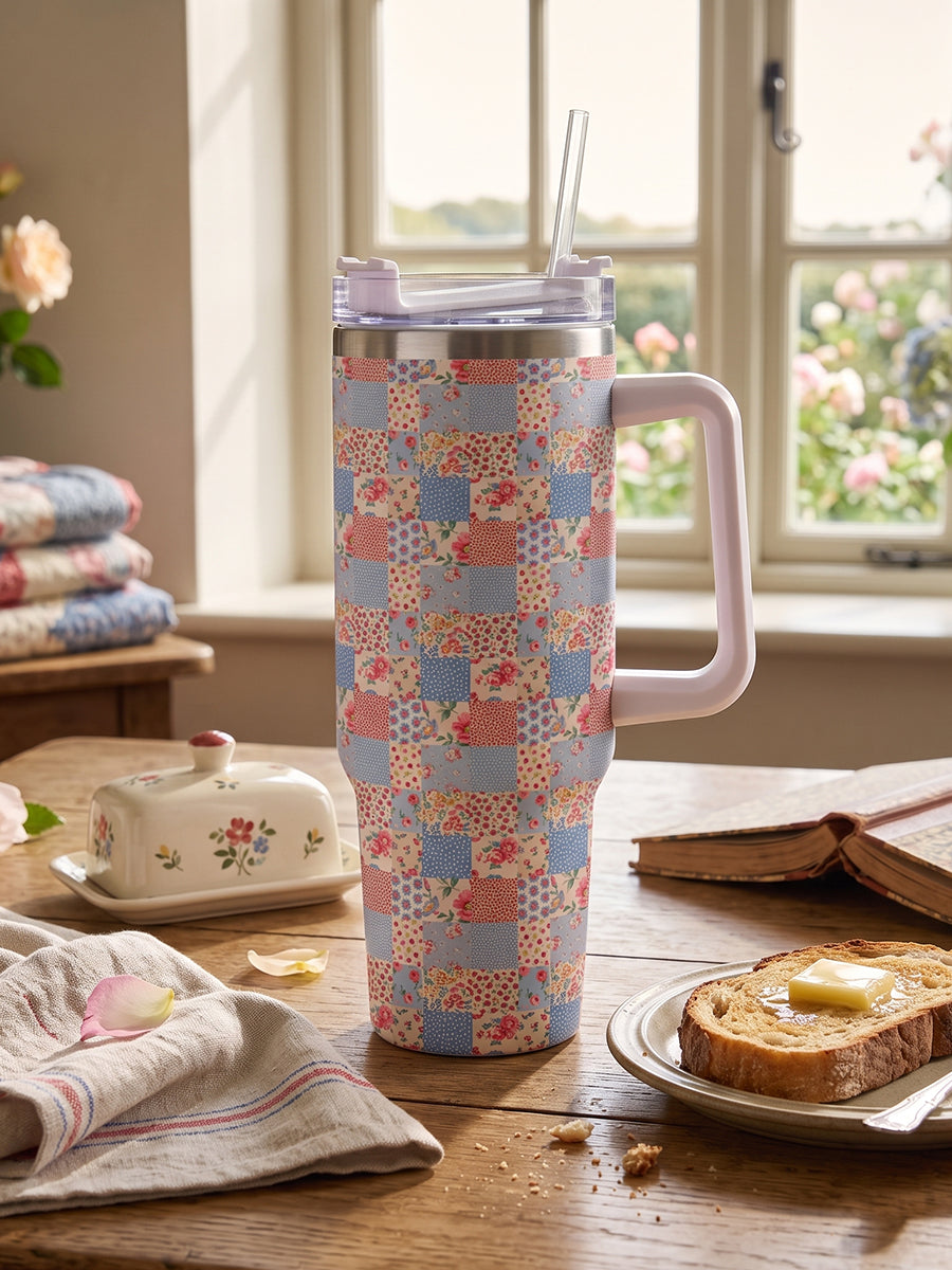 Colorful Bohemian Patchwork 40oz Tumbler