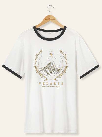 Vintage Style Velaris Novel Ringer Tee