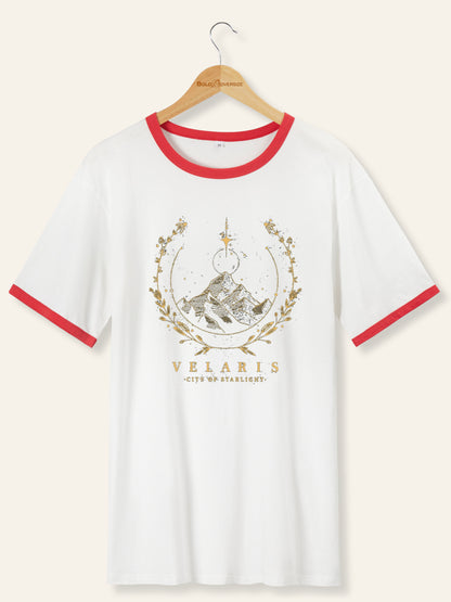 Vintage Style Velaris Novel Ringer Tee