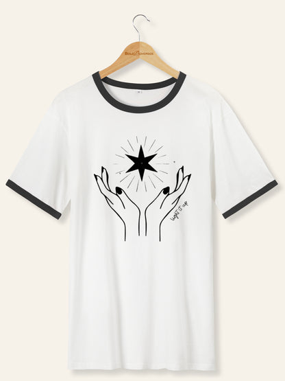 Vintage Light It Up Ringer Tee