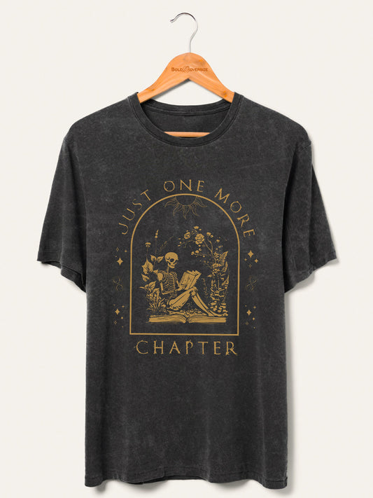 Vintage Reading Skeleto Washed T-Shirt