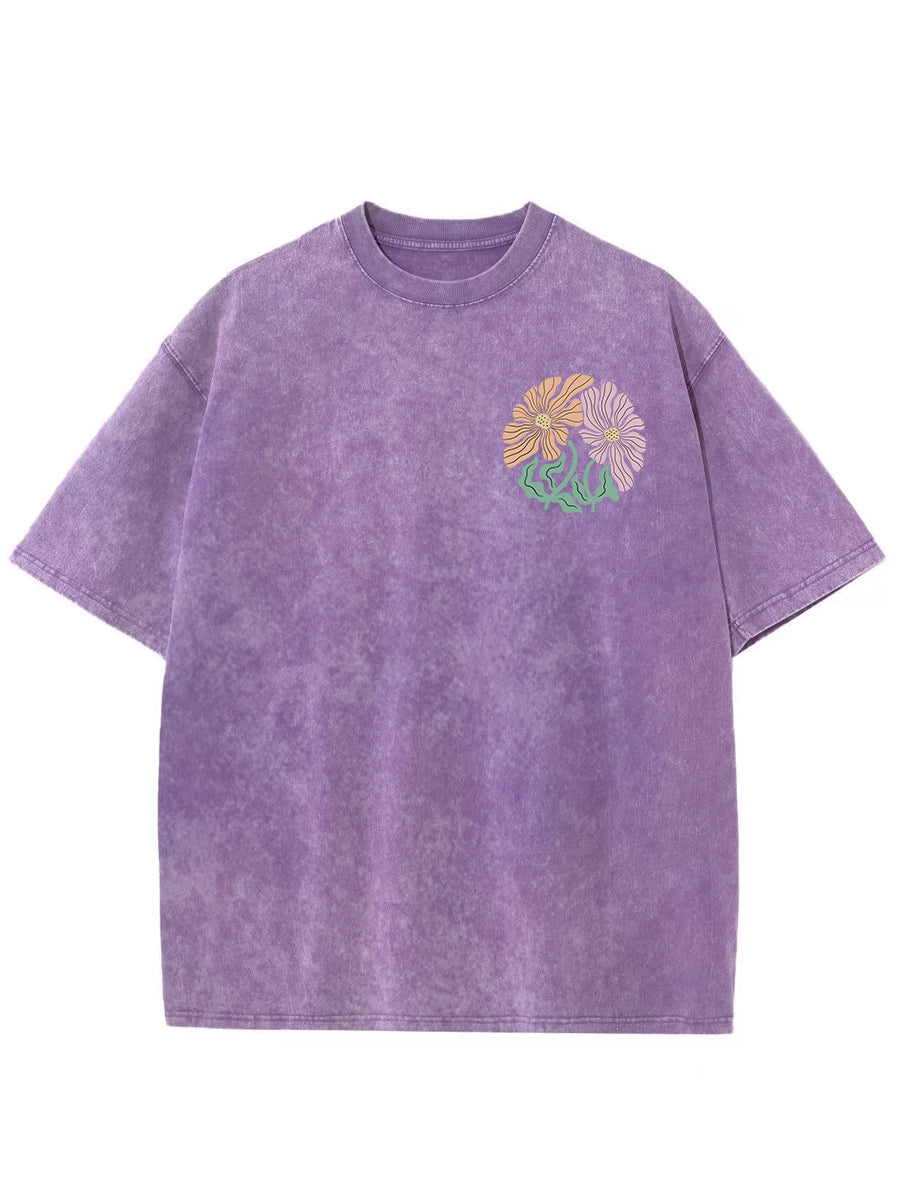 Vintage Boho Christian Washed T-Shirt