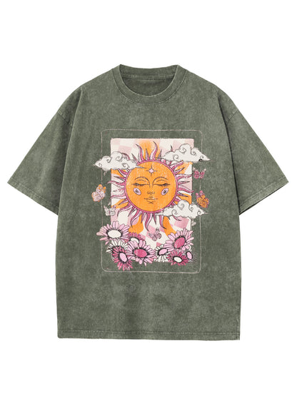 Vintage Celestial Sun Washed T-Shirt