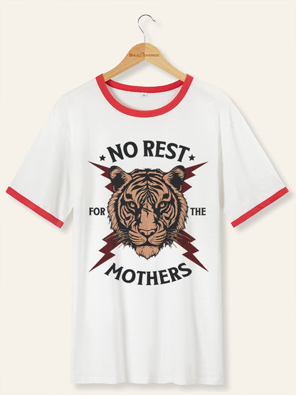 Vintage Vintage No Rest For The Mothers Ringer Tee