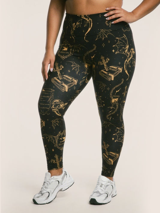 Vintage Magic Book Leggings