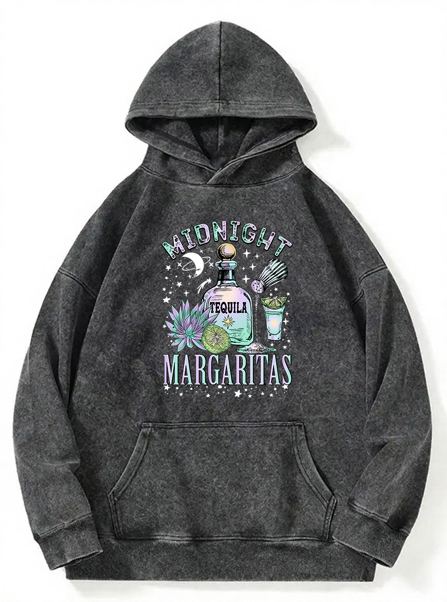 Plus Size Midnight Tequila Washed Hoodie