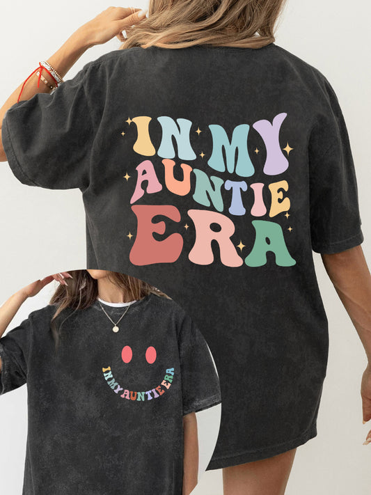 Vintage In My Auntie Era Washed T-Shirt