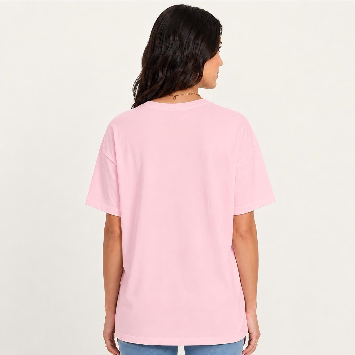 Little Plant Joys Print Crew Neck Cotton Tee