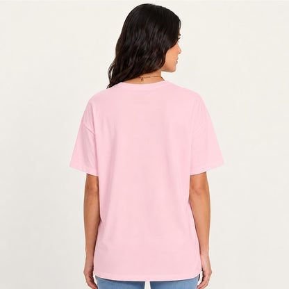 Little Plant Joys Print Crew Neck Cotton Tee