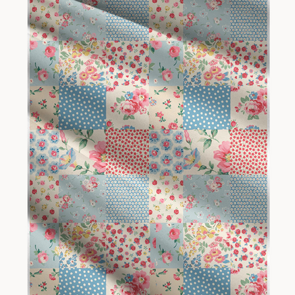 Pastel Patc Print Convertible Maxi Skirt & Strapless Dress