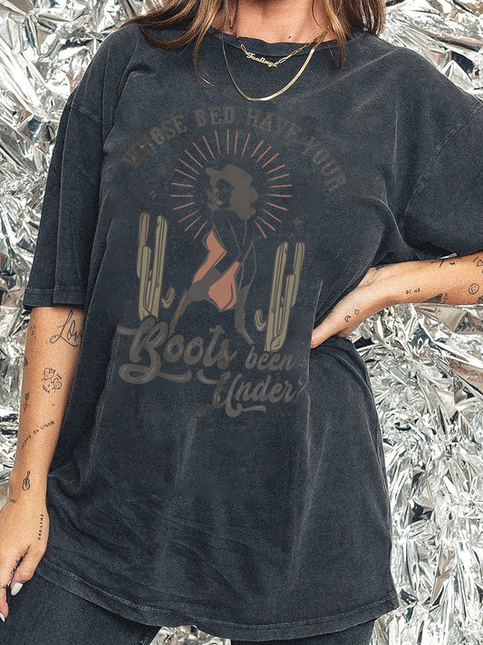 Whose Boots Washed Tee