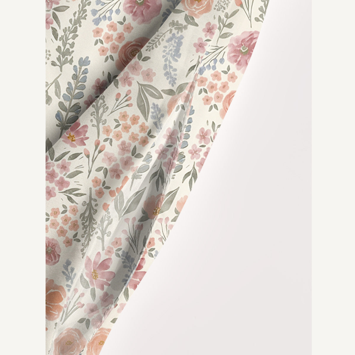 The Wild Flowers Print Wide Straps Maxi Dress With Pockets