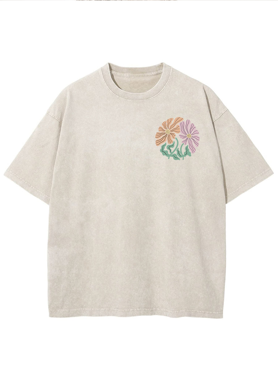 Vintage Boho Christian Washed T-Shirt