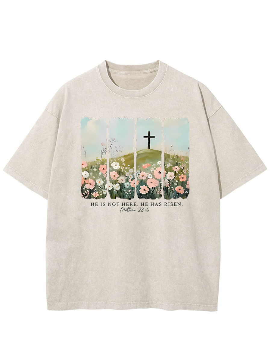 Vintage Jesus Easter Washed T-Shirt