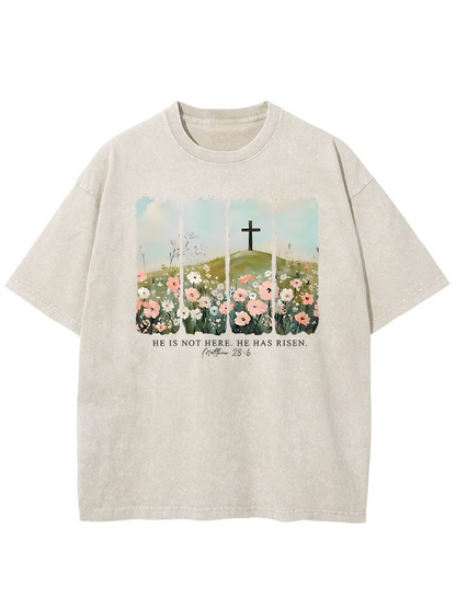 Vintage Jesus Easter Washed T-Shirt